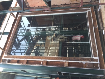 A typical unit of the curtain wall of size approx. 3250mm wide & 4690mm high was tested according to BD PNAP APP-37 